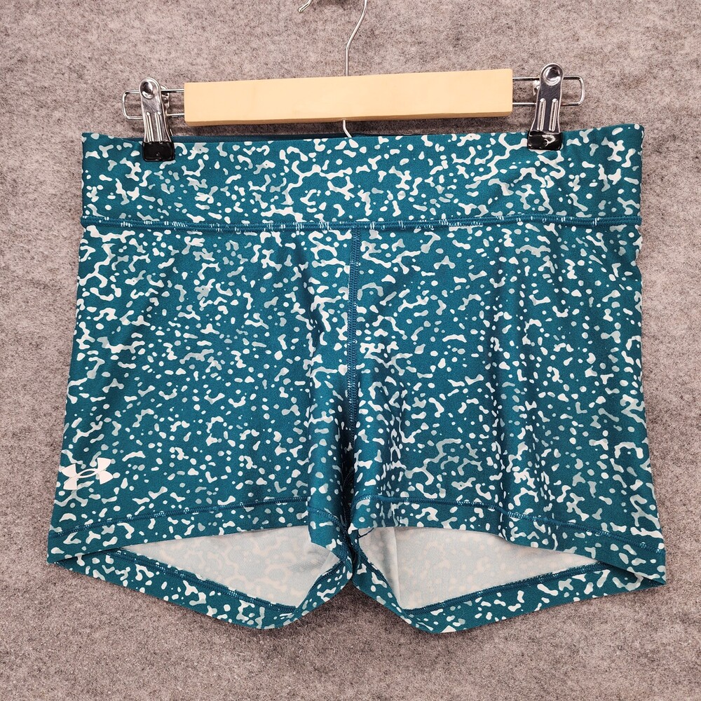 Under Armour Shorts Womens Large Blue Pull On Athletic